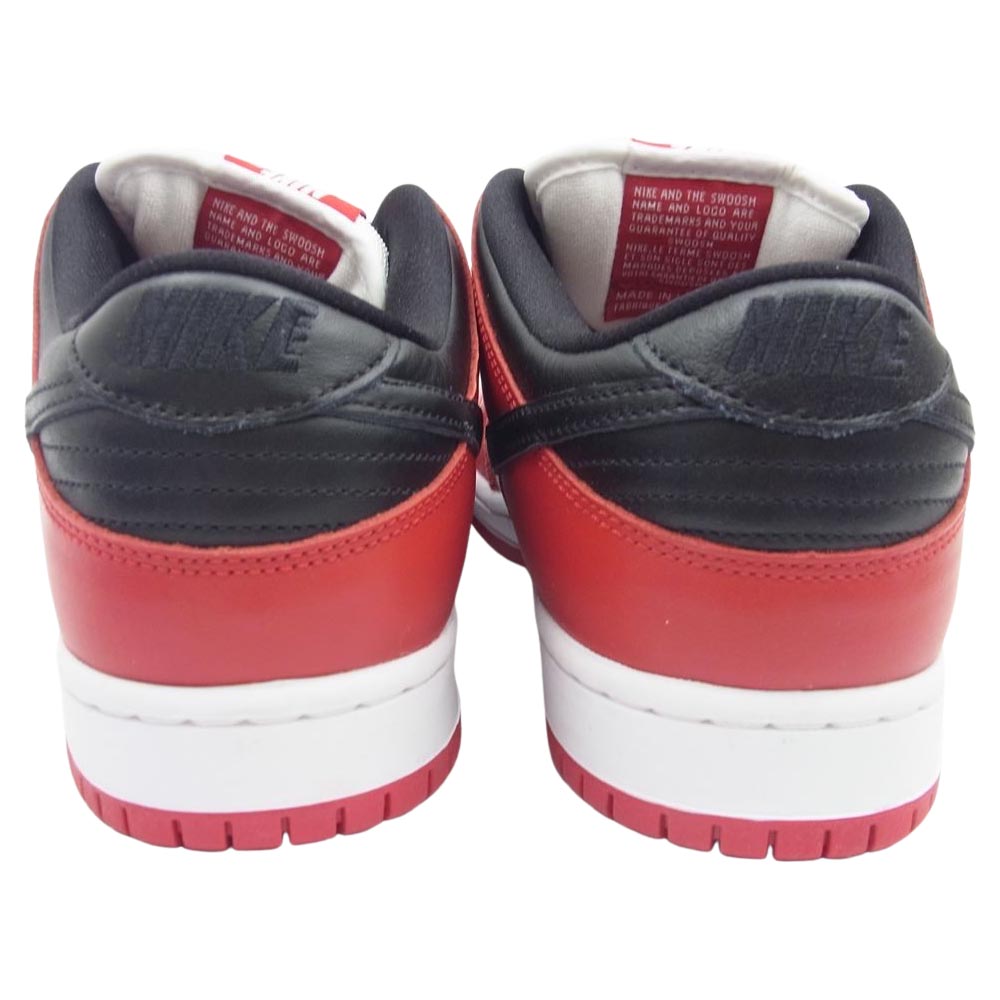 NIKE SB ナイキエスビー BQ6817-600 SB Dunk Low Pro J-Pack Chicago Varsity Red and White ダンク ロー プロ ジェーパック シカゴ バーシティレッド アンド ホワイト ローカット スニーカー ホワイト系 ブラック系 レッド系 27.5cm【極上美品】【中古】