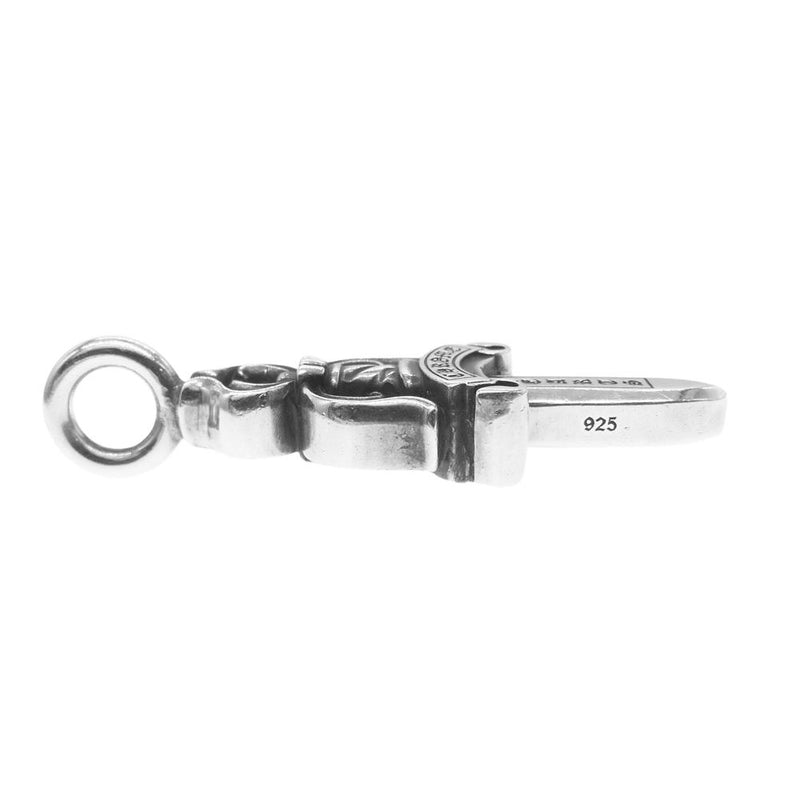 CHROME HEARTS クロムハーツ（原本無） DOUBLE DAGGER ダブルダガー ペンダント ネックレス トップ【中古】