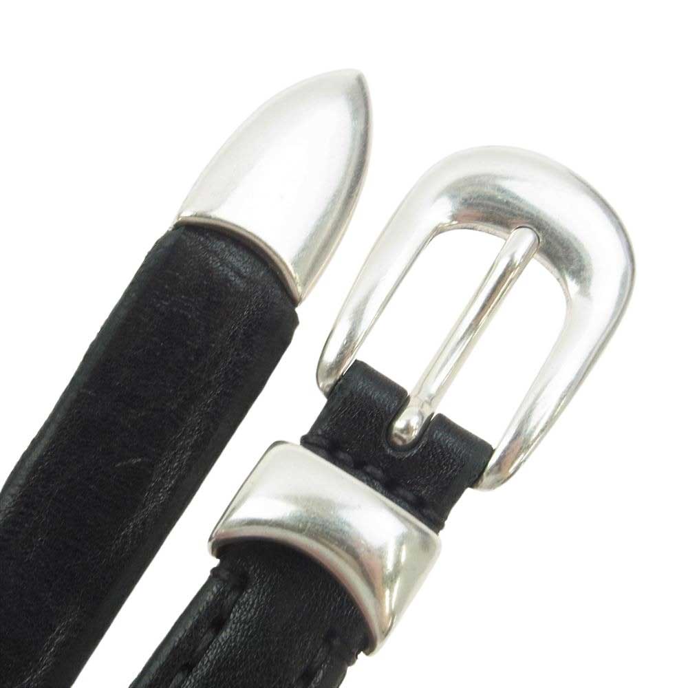 アワーレガシー 2CM BELT レザー ベルト ブラック系 70【中古】
