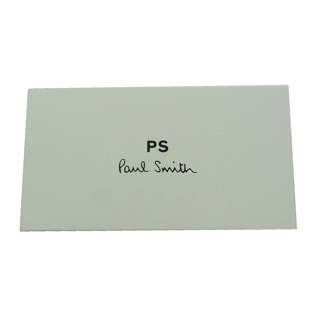 Paul Smith ポール・スミス BYP044 レザー 小銭入れ付き 長財布 ブラック系【中古】
