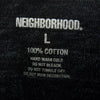 NEIGHBORHOOD ネイバーフッド 241PCNH-ST13 NH. TEE SS-13 フロント プリント 半袖 カットソー Tシャツ ブラック系 L【新古品】【未使用】【中古】