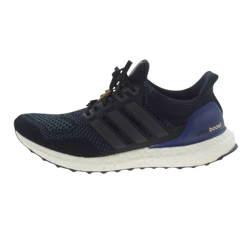 adidas アディダス B27171 ULTRA BOOST ウルトラ ブースト スニーカー ブラック系 ネイビー系 ブルー系 26.5cm【中古】