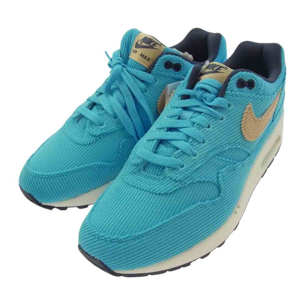 NIKE ナイキ FB8915-400 Air Max 1 PRM Corduroy エアマックス1 コーデュロイ スニーカー ライトブルー系 27cm【新古品】【未使用】【中古】