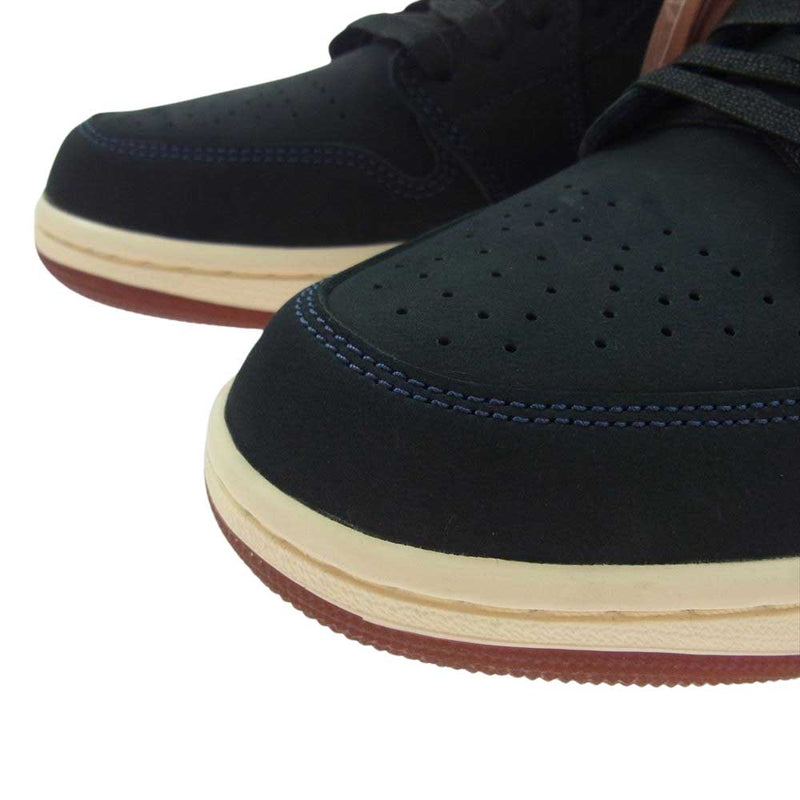 NIKE AIR JORDAN ナイキ ジョーダン DV1759-448 × Eastside Golf  AJ1 Low Out the Mud イーストサイドゴルフ スニーカー ネイビー系 27cm【新古品】【未使用】【中古】