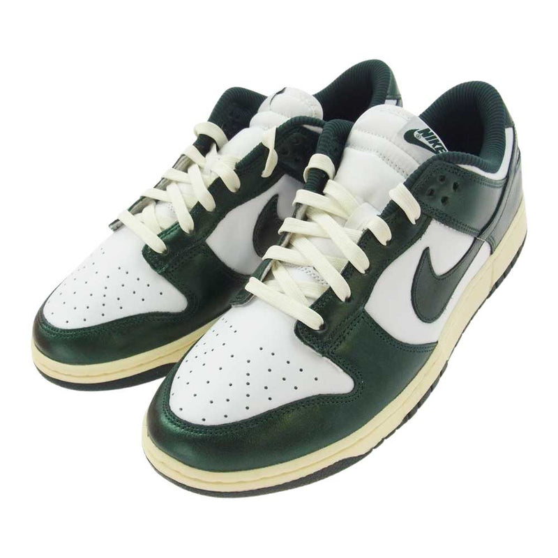 NIKE ナイキ DQ8580-100 Womens Dunk Low Vintage Green ウィメンズ ダンクロー ヴィンテージグリーン ローカット スニーカー ホワイト系 グリーン系 28.5cm【新古品】【未使用】【中古】