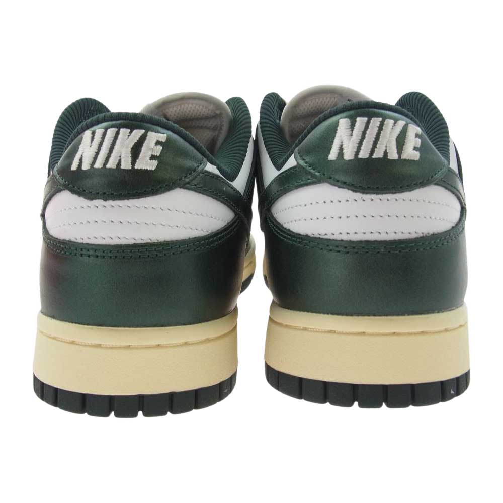 NIKE ナイキ DQ8580-100 Womens Dunk Low Vintage Green ウィメンズ ダンクロー ヴィンテージグリーン ローカット スニーカー ホワイト系 グリーン系 28.5cm【新古品】【未使用】【中古】