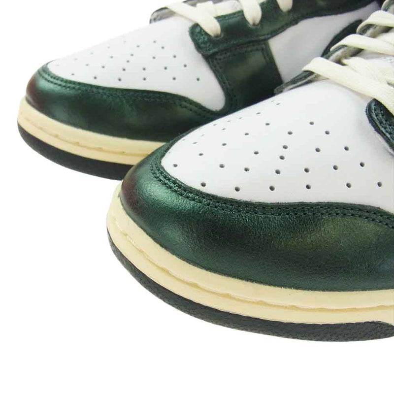 NIKE ナイキ DQ8580-100 Womens Dunk Low Vintage Green ウィメンズ ダンクロー ヴィンテージグリーン ローカット スニーカー ホワイト系 グリーン系 28.5cm【新古品】【未使用】【中古】