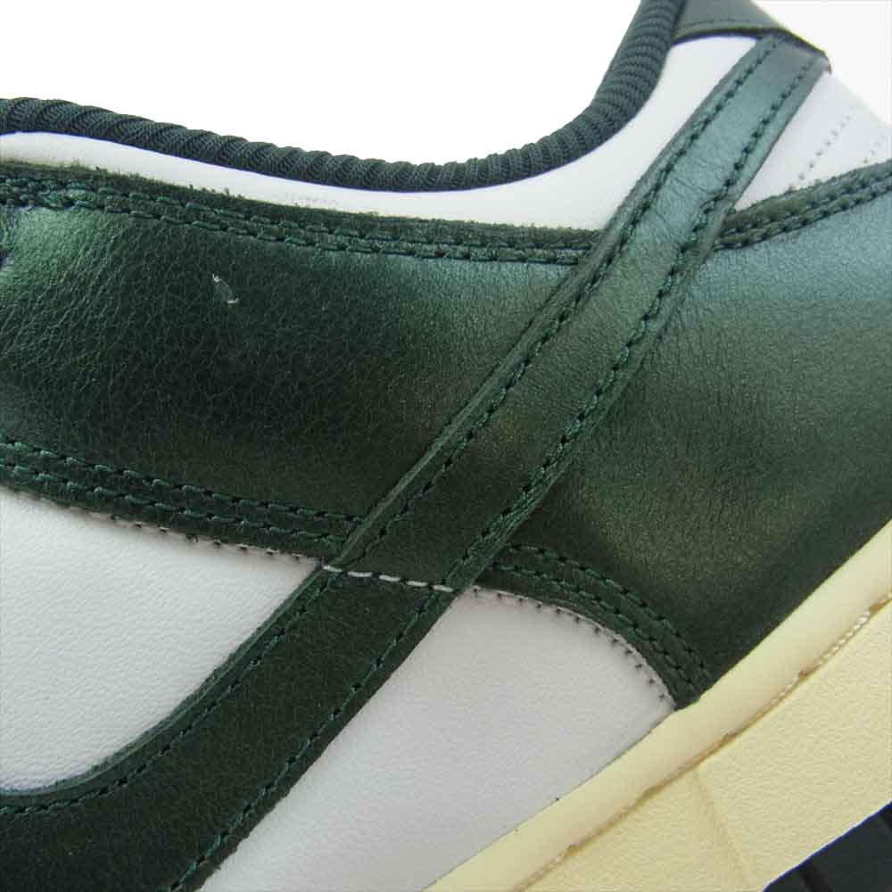 NIKE ナイキ DQ8580-100 Womens Dunk Low Vintage Green ウィメンズ ダンクロー ヴィンテージグリーン ローカット スニーカー ホワイト系 グリーン系 28.5cm【新古品】【未使用】【中古】