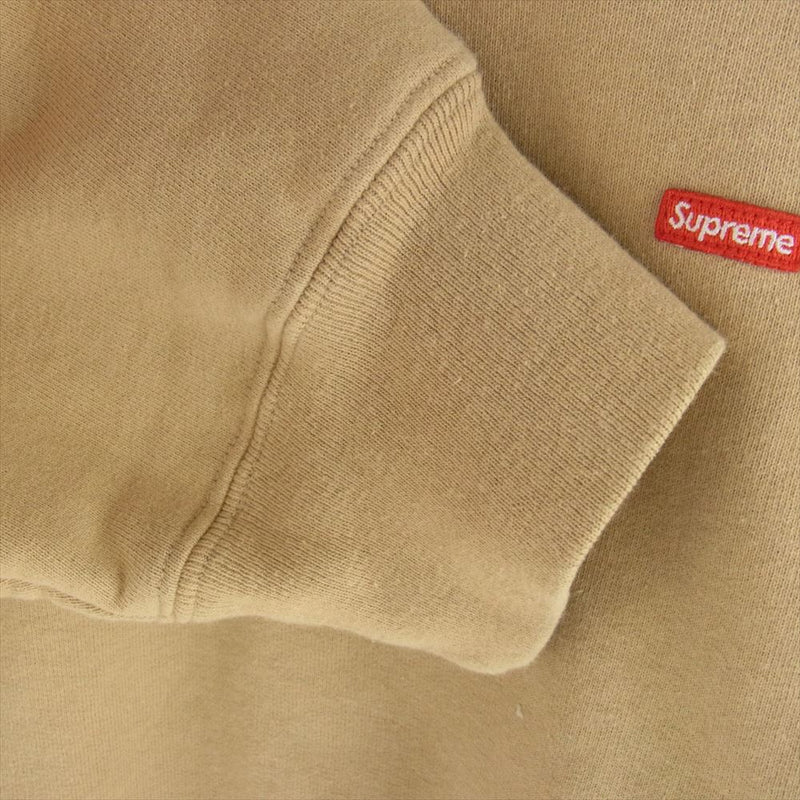 Supreme シュプリーム 23SS Small Box Crewneck スモールボックスロゴ クルーネック スウェット トレーナー ブラウン系 L【中古】