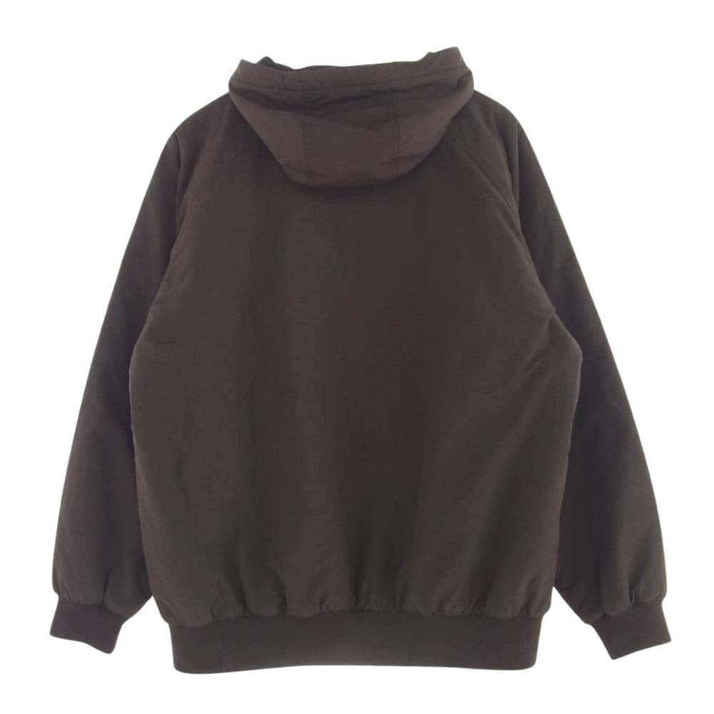 Carhartt カーハート ナイロン ジャケット ナイロン パーカー ブルゾン アクティブ パーカー ブラウン系 XL【中古】