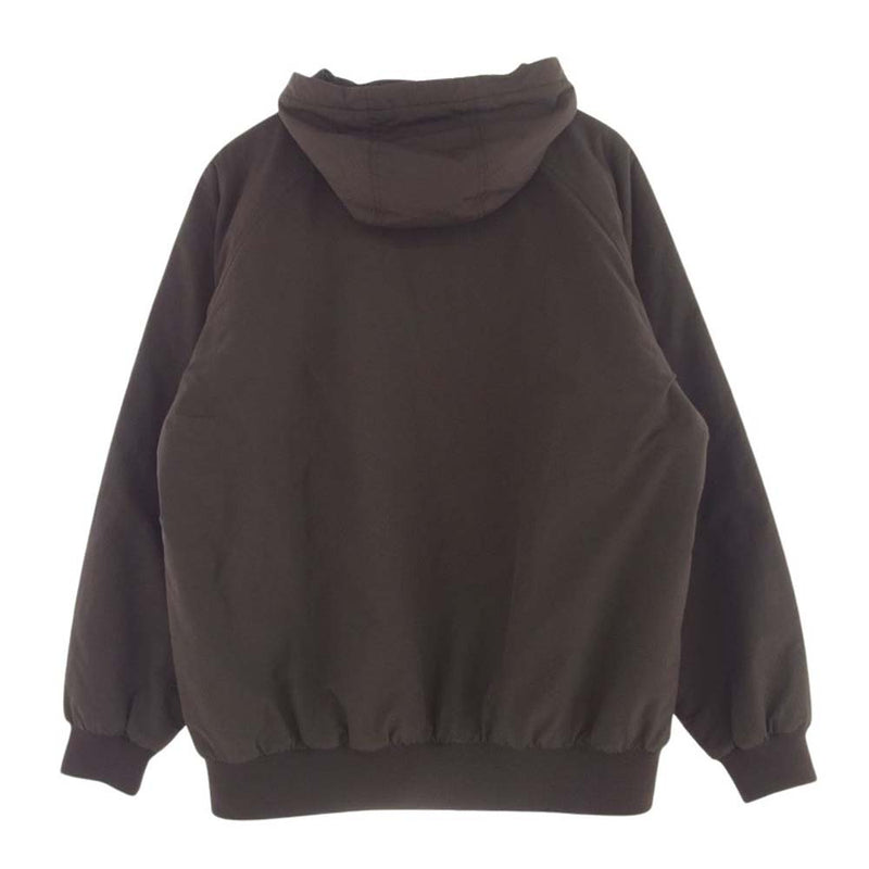 Carhartt カーハート ナイロン ジャケット ナイロン パーカー ブルゾン アクティブ パーカー ブラウン系 XL【中古】