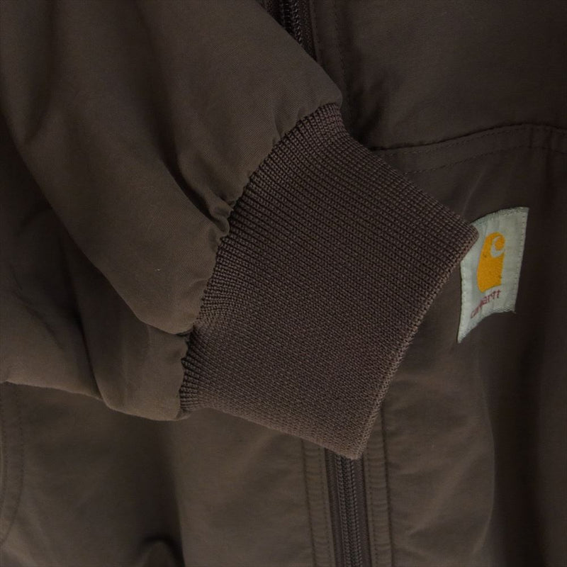 Carhartt カーハート ナイロン ジャケット ナイロン パーカー ブルゾン アクティブ パーカー ブラウン系 XL【中古】