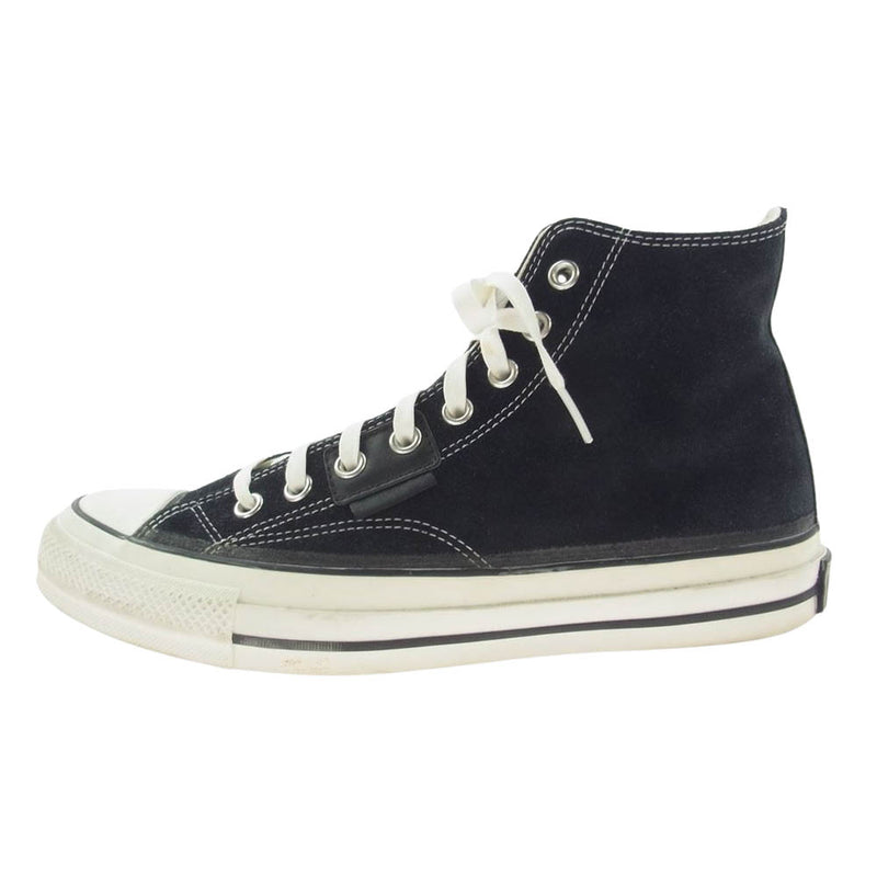 CONVERSE コンバース 20AW 1CL783 × N.HOOLYWOOD エヌハリウッド Addict アディクト CHUCK TAYLOR NH HI チャック テイラー ハイカット スニーカー ブラック系 27cm【中古】