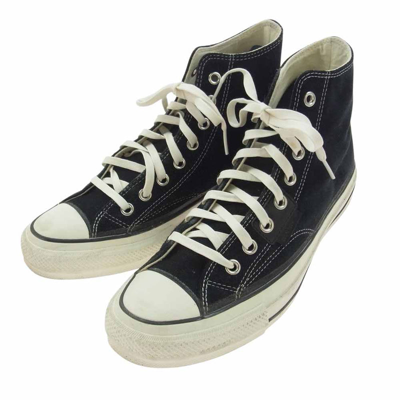 CONVERSE コンバース 20AW 1CL783 × N.HOOLYWOOD エヌハリウッド Addict アディクト CHUCK TAYLOR NH HI チャック テイラー ハイカット スニーカー ブラック系 27cm【中古】