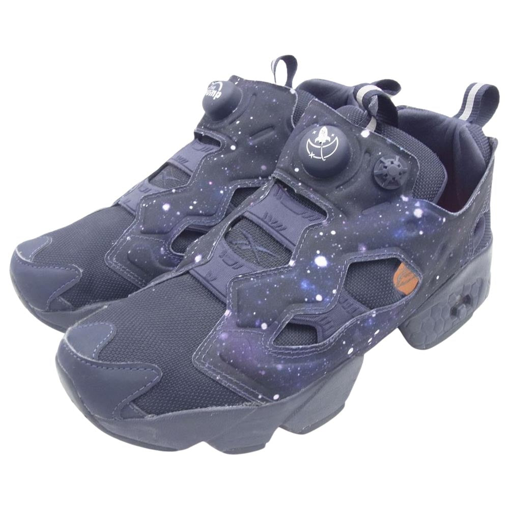 Reebok リーボック FX7141 × ZOZOTOWN INSTA PUMP FURY OG PURPLE DELIRIUM ポンプ フューリー ローカット スニーカー ネイビー系 25.5cm【中古】