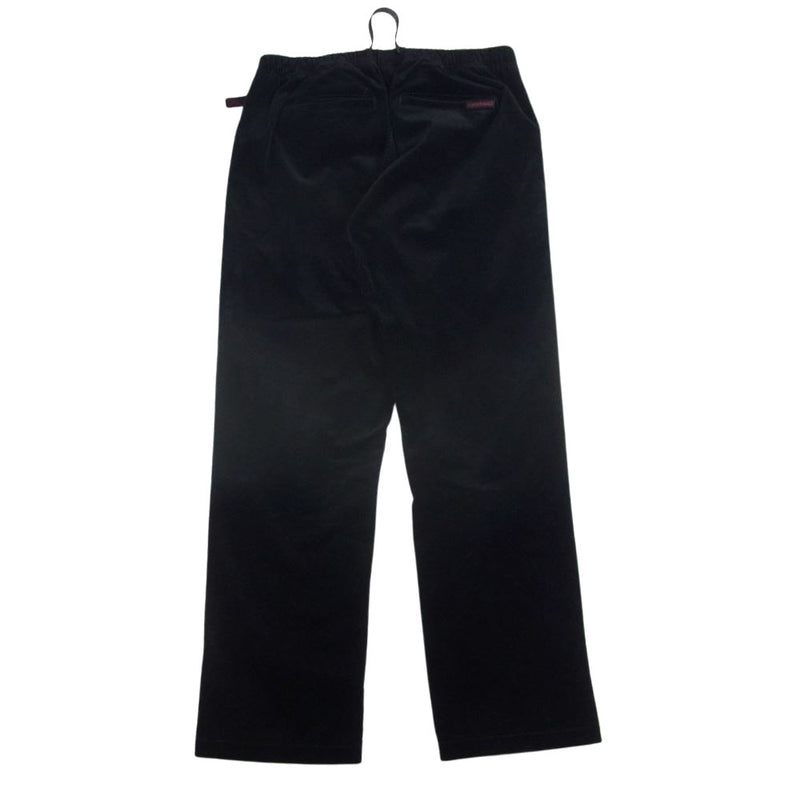 Gramicci グラミチ GMP-21F046 CORDUROY NN PANT JUST CUT コーデュロイ ジャストカット ベルト付 ベルテッド パンツ ブラック系 M【中古】