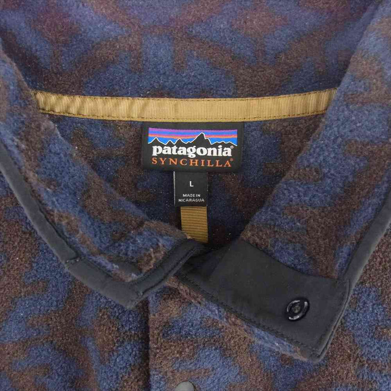 patagonia パタゴニア 21SS STY25580SP21 Synchila Snap T Pullover シンチラ スナップ プルオーバー フリース ジャケット L【中古】