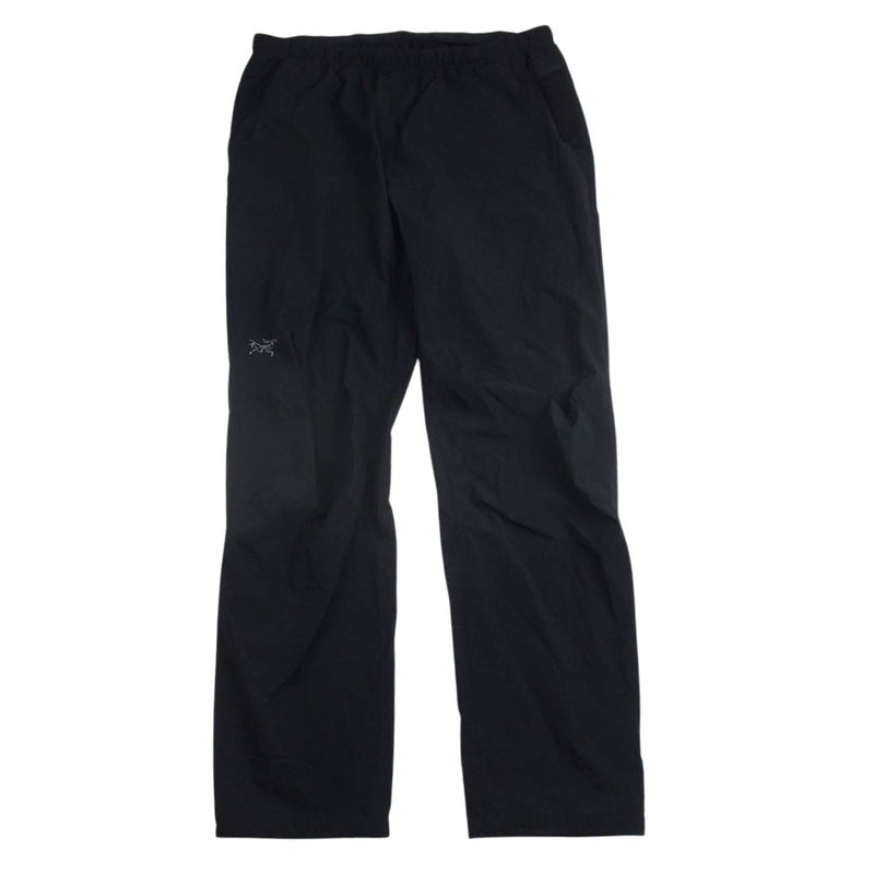 ARC'TERYX アークテリクス X000007992 Incendo Pant インセンド 裾リブ ロゴ イージー トラック パンツ ブラック系 L【中古】