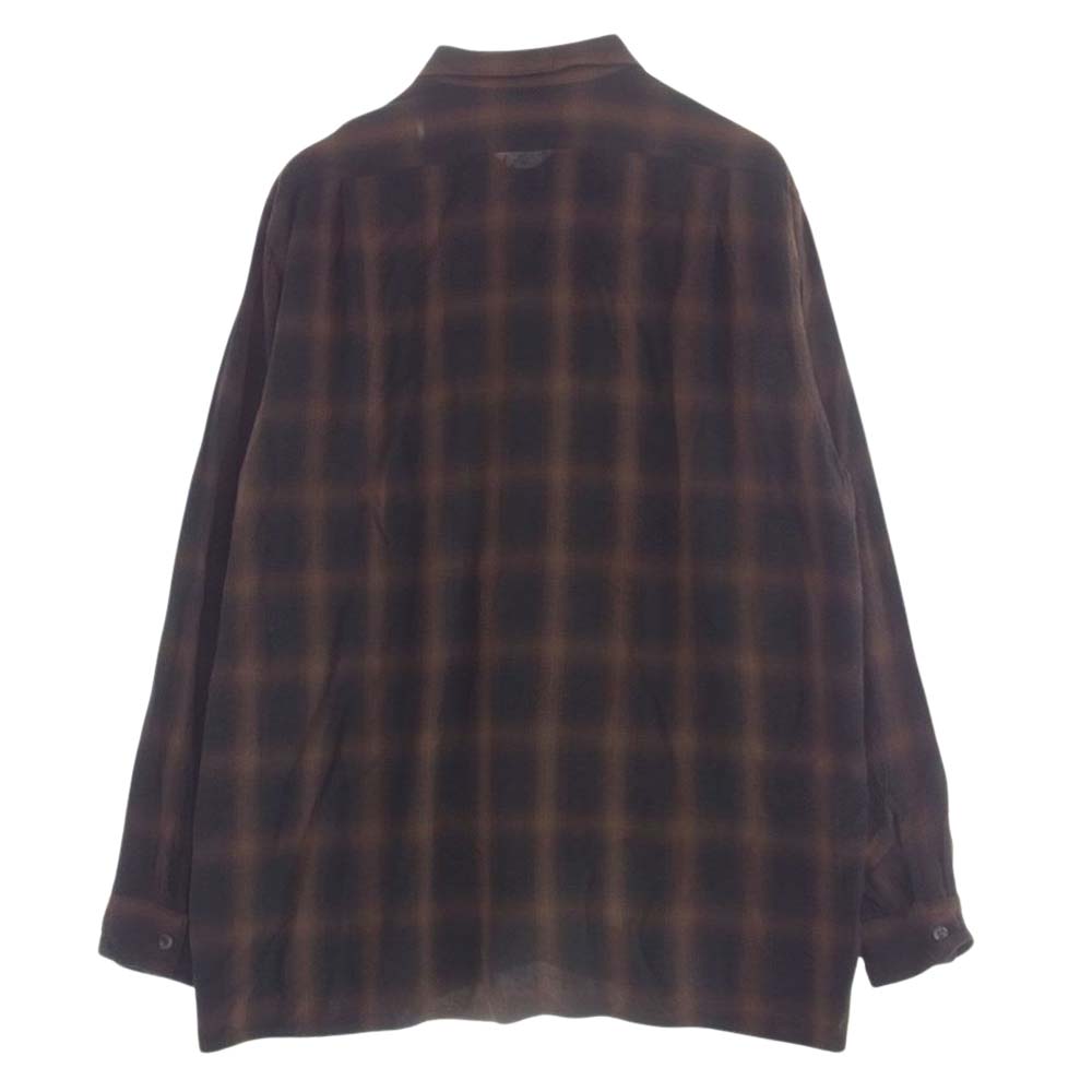 COMOLI コモリ 24SS Z01-02005 レーヨン オープンカラー