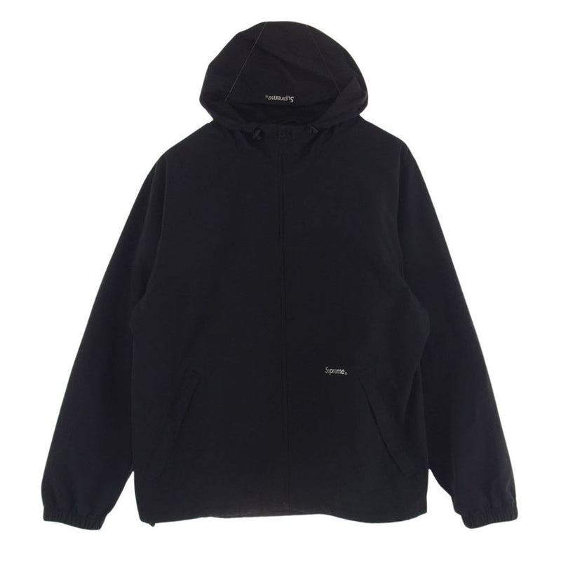 Supreme シュプリーム 21SS Reflective Zip Hooded Jacket リフレクティブ ジップ ナイロン フード ジャケット ブラック系 M【中古】