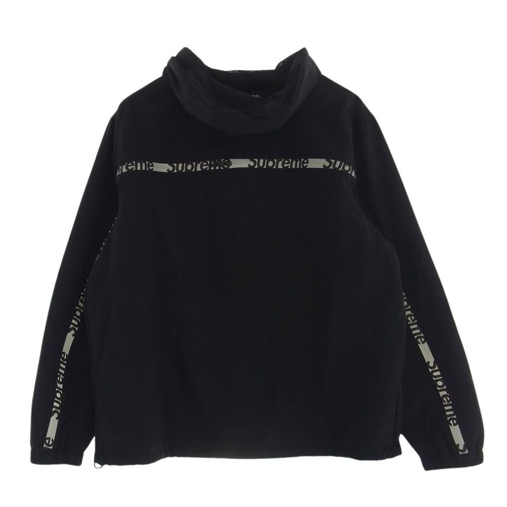 Supreme シュプリーム 21SS Reflective Zip Hooded Jacket リフレクティブ ジップ ナイロン フード ジャケット ブラック系 M【中古】