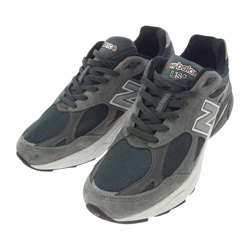 NEW BALANCE ニューバランス M990UA3 × United Arrows Made in USA ユナイテッドアローズ 別注 スニーカー グレー系 27cm【中古】