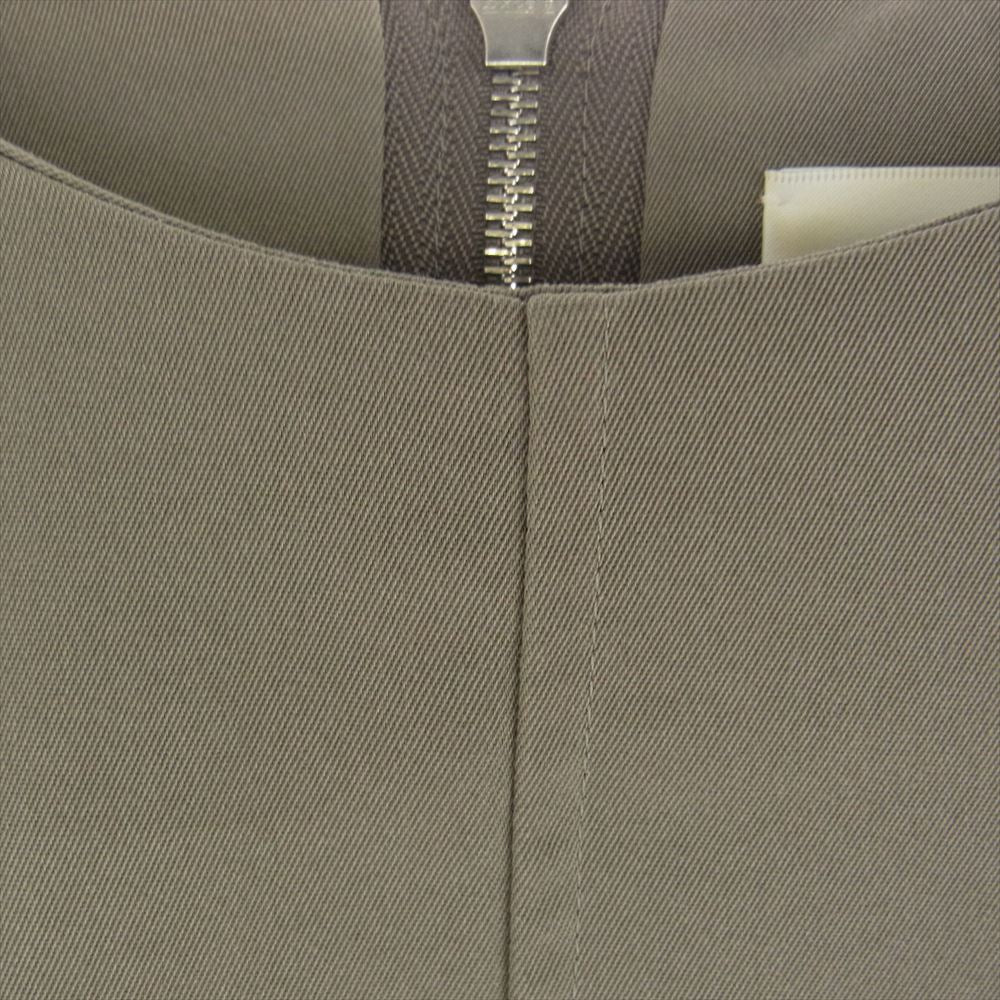 HYKE ハイク 202-15121-008 TASLAN TWILL TOP プルオーバー バルーンスリーブ 長袖 ブラウス グレー系 1【中古】