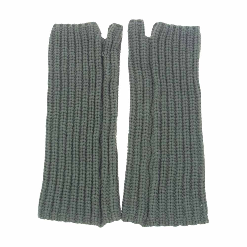 HYKE ハイク 212-11250-013 ウール 手袋 グレー系【中古】