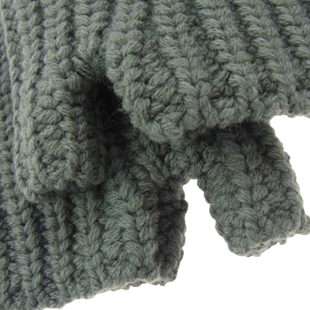 HYKE ハイク 212-11250-013 ウール 手袋 グレー系【中古】