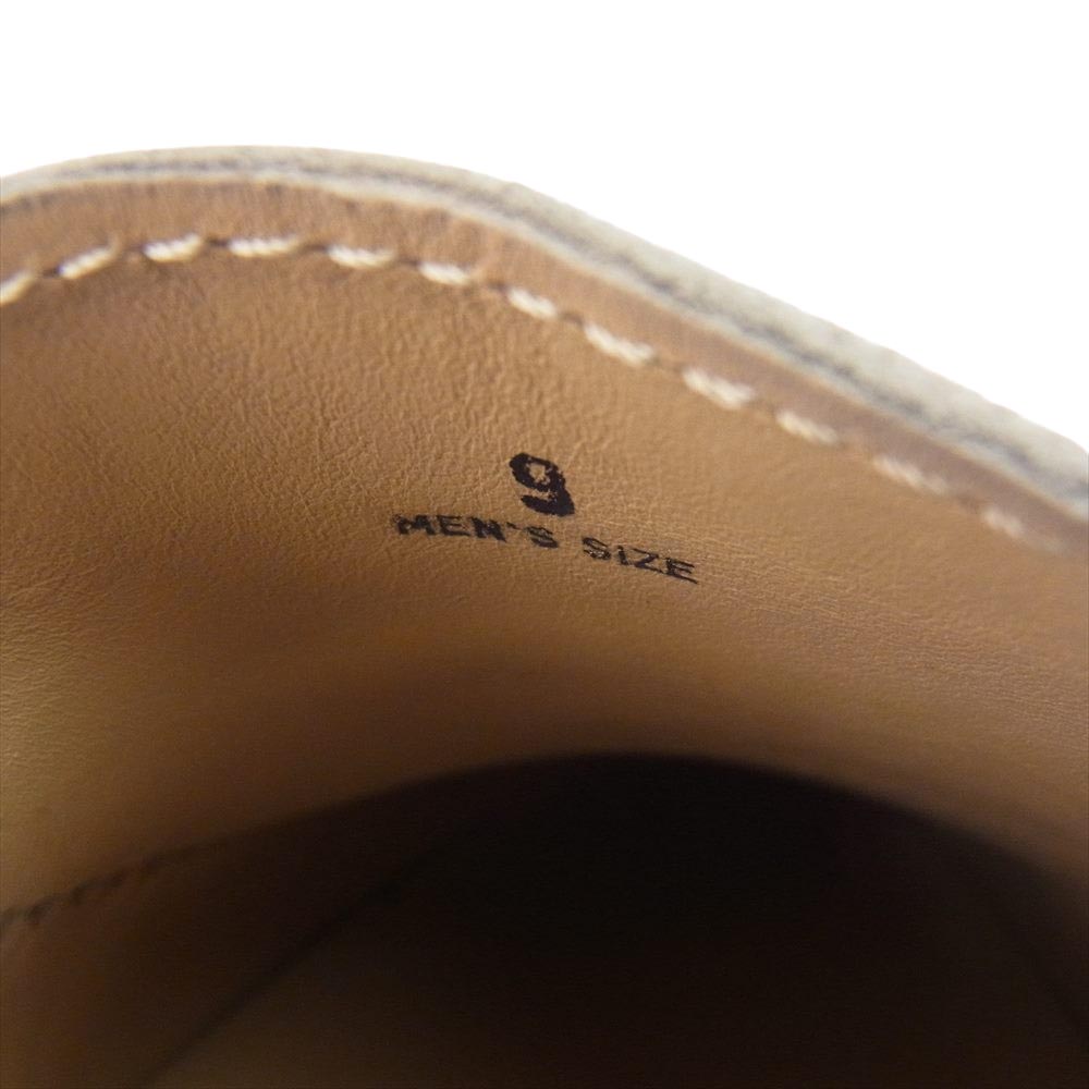 TOD’S トッズ XXM42C00640RE0C405 シティ ゴンミーニ スエード スウェード レザー ドライビング シューズ ローファー ベージュ系 9【新古品】【未使用】【中古】