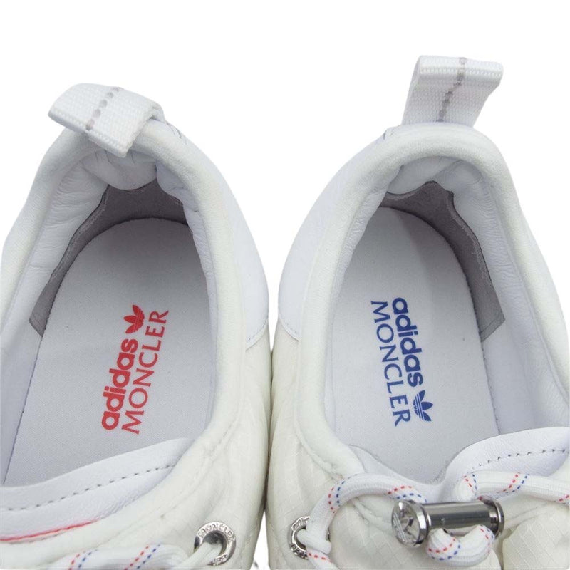 MONCLER モンクレール IG7865 × ADIDAS アディダス Campus Core White キャンパス コアホワイト スニーカー ホワイト系 28cm【新古品】【未使用】【中古】