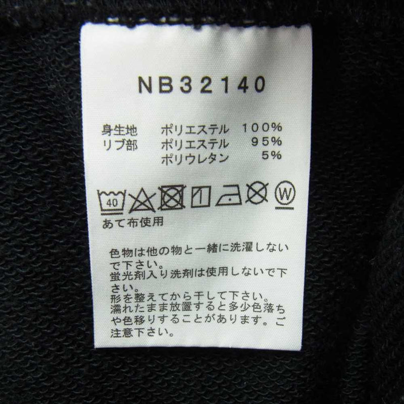 THE NORTH FACE ノースフェイス NB32140 Heather Sweat Pant ヘザー スウェット パンツ ブラック ブラック系 L【中古】