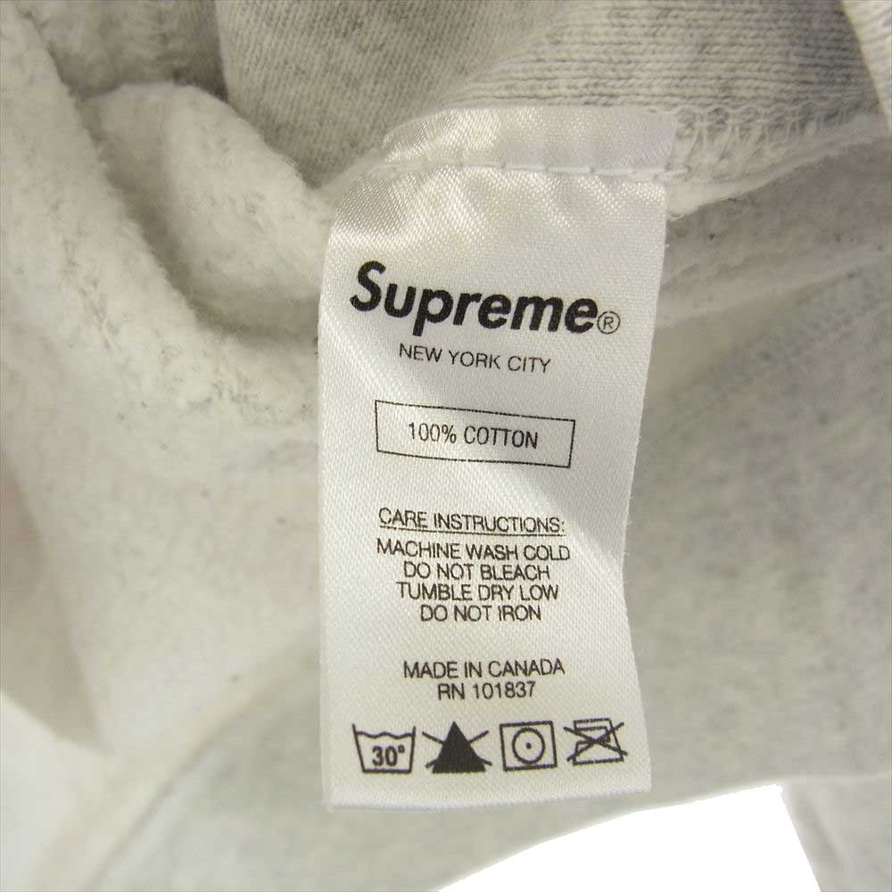 Supreme シュプリーム 21SS Hearts Arc Hooded Sweatshirt ハート アーク フーデッド スウエット パーカー アーチロゴ グレー系 XL【中古】