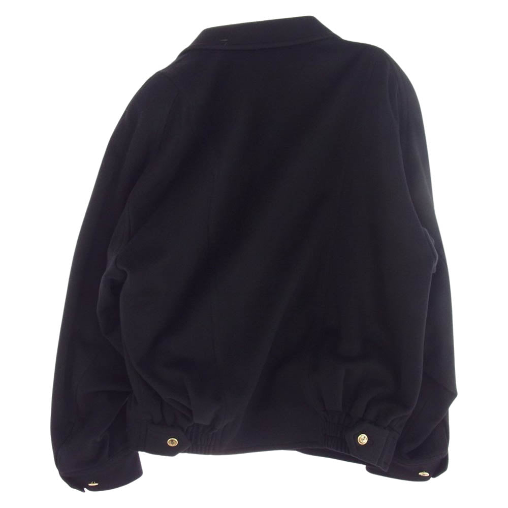 Loro Piana ロロピアーナ Cashmere Blouson カシミヤ100％ ウール ブルゾン ショート コート ジャケット ブラック系【中古】