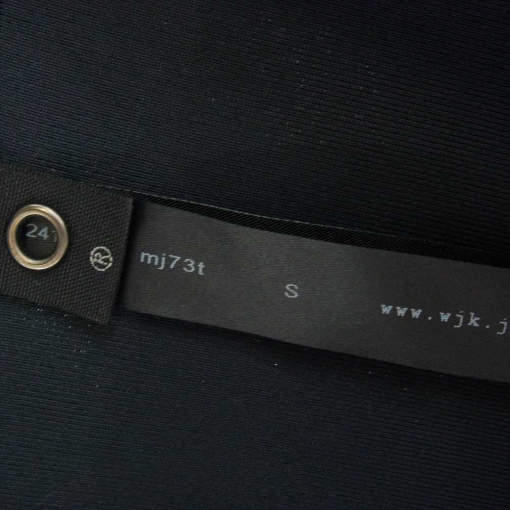wjk ダブルジェイケイ mj73t SAIBARA parker サイバラ ジップアップ パーカー ブラック系 S【中古】