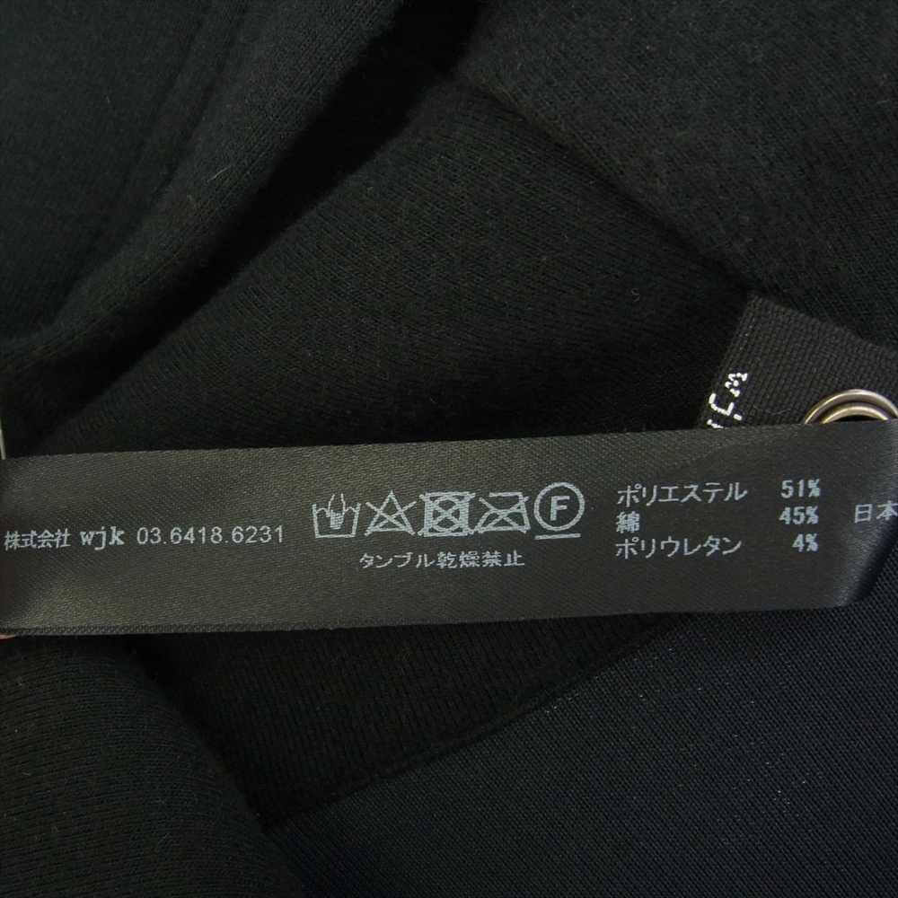 wjk ダブルジェイケイ mj73t SAIBARA parker サイバラ ジップアップ パーカー ブラック系 S【中古】