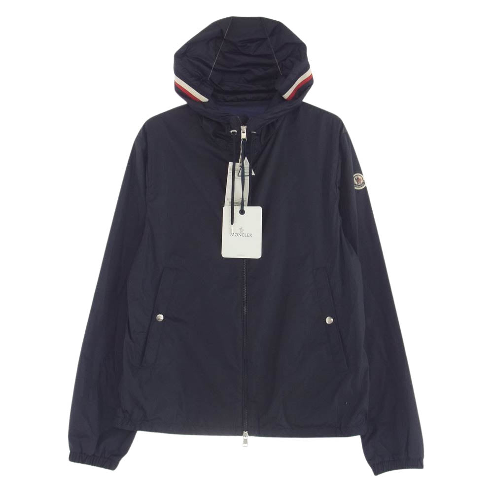 MONCLER モンクレール 110911A00090 54155 GRIMPEURS GIUBBOTTO ジップ アップ ナイロン ジャケット ネイビー系 3【美品】【中古】