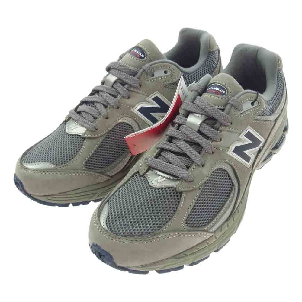 NEW BALANCE ニューバランス ML2002RA 2002R メッシュ ローカット スニーカー グレー系 27.5cm【新古品】【未使用】【中古】