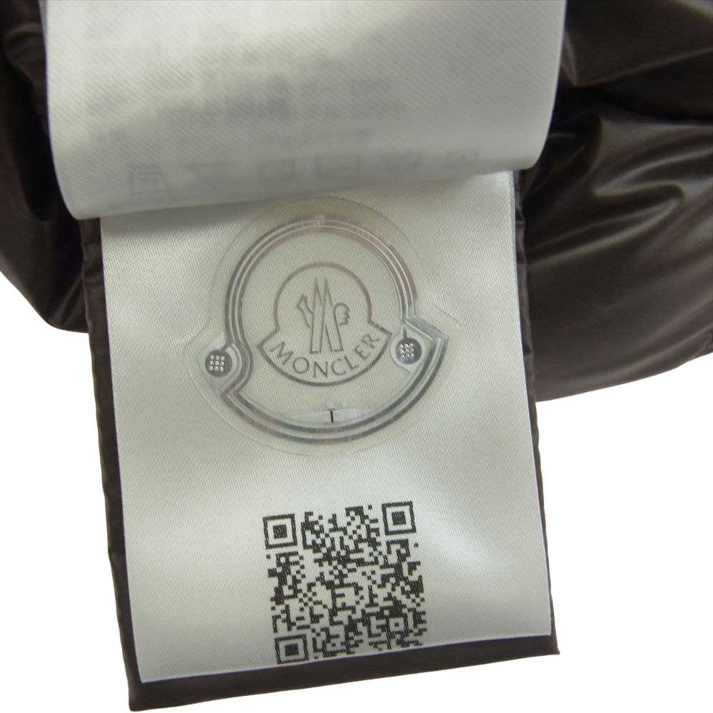 MONCLER モンクレール BARANT バラント フーデッド ダウン ベスト ブラウン系 2【新古品】【未使用】【中古】