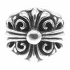 CHROME HEARTS クロムハーツ（原本無） KEEPER RING キーパー リング シルバー系 18号【中古】