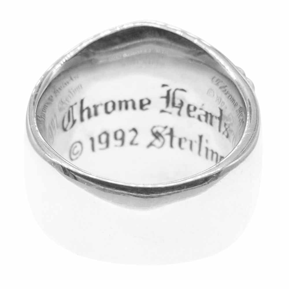 CHROME HEARTS クロムハーツ（原本無） KEEPER RING キーパー リング シルバー系 18号【中古】