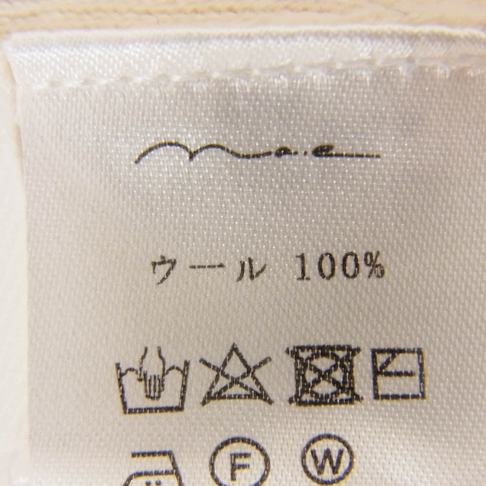 ナエ ウール ニット オフホワイト系 サイズ表記無【中古】