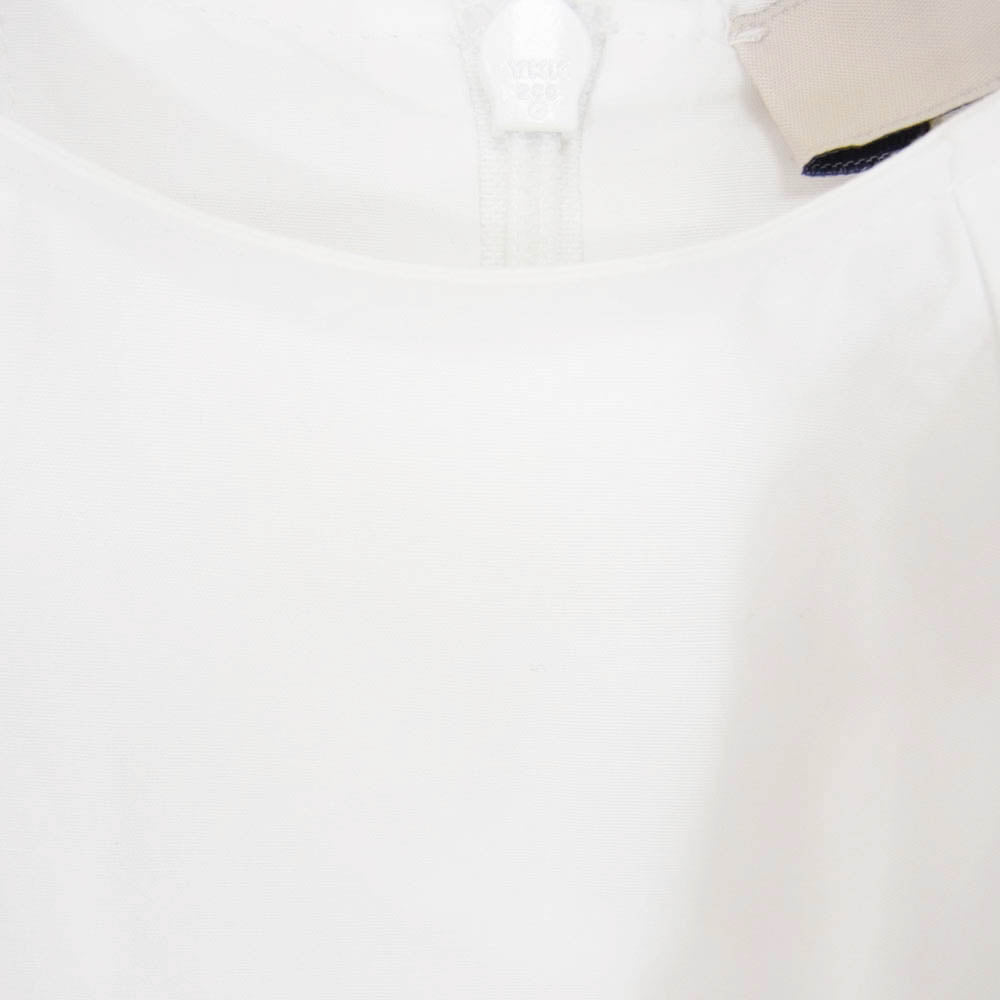 S Max Mara エスマックスマーラ 24SS 24191910236 MAYA ソフト ピュア コットン 長袖 シャツ ブラウス ホワイト系 160/84A【中古】