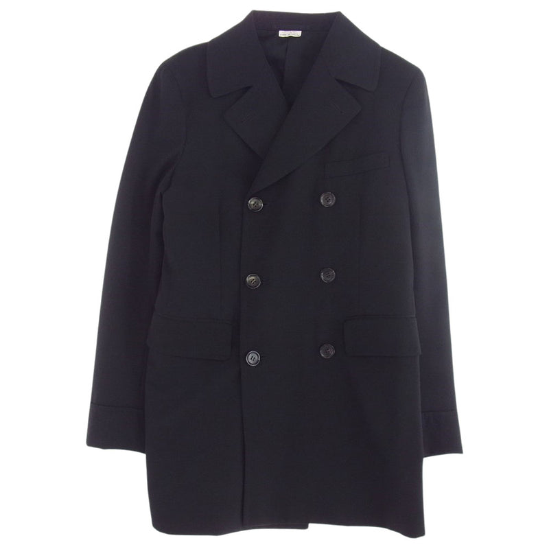 COMME des GARCONS HOMME DEUX コムデギャルソンオムドゥ DR-C001 ロングジャケット コート ブラック系 S【中古】