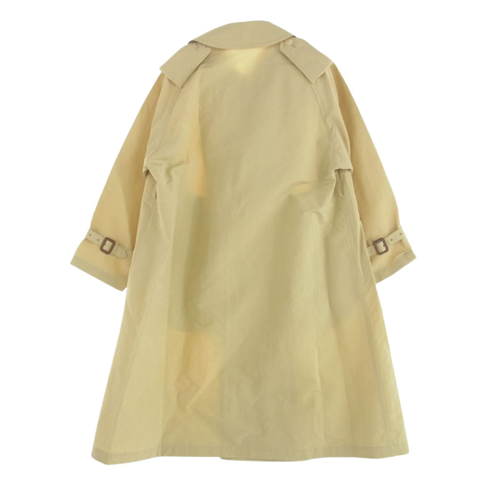 AURALEE オーラリー 23SS A23SC01IS BIG TRENCH COAT ビッグシルエット トレンチコート ベージュ系【新古品】【未使用】【中古】