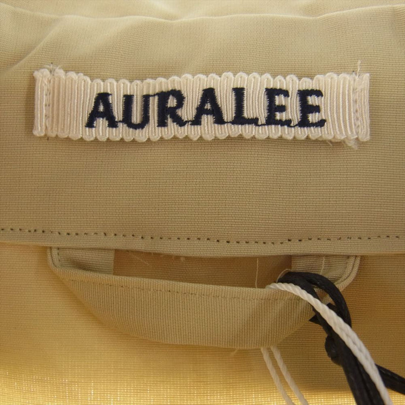 AURALEE オーラリー 23SS A23SC01IS BIG TRENCH COAT ビッグシルエット トレンチコート ベージュ系【新古品】【未使用】【中古】