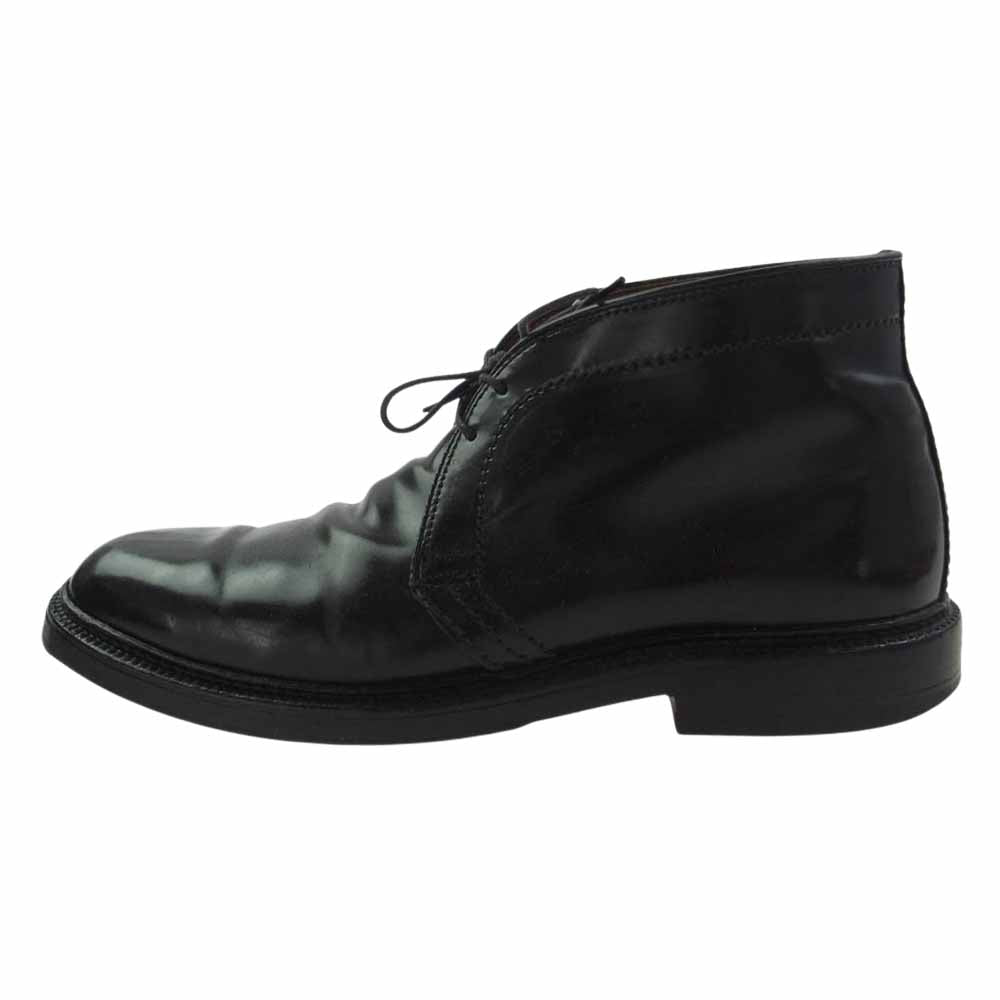 ALDEN オールデン 1340 Barrie Last Chukka Boot チャッカ ブーツ 馬革 ブラック系 US7【中古】