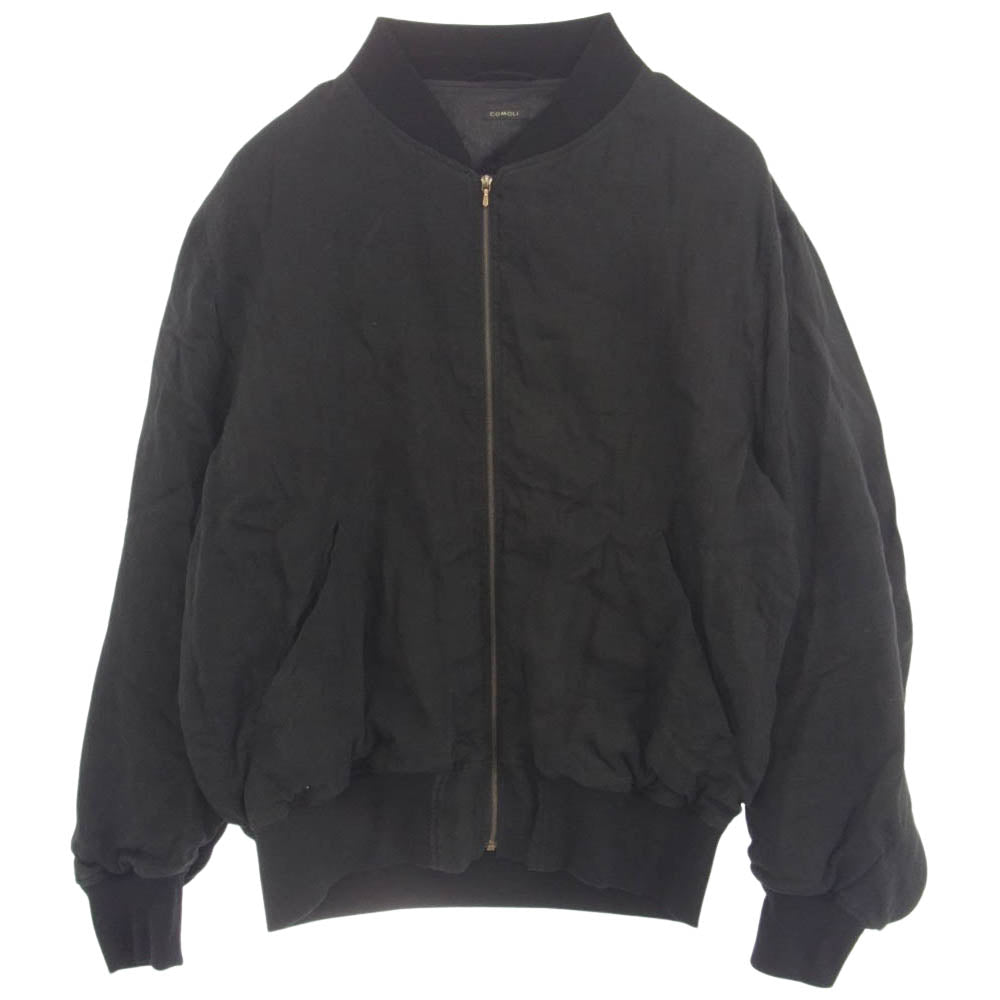 リネンWクロス ジップブルゾン24SS COMOLI リネンWクロス ジップブルゾン | Less Higashikawa