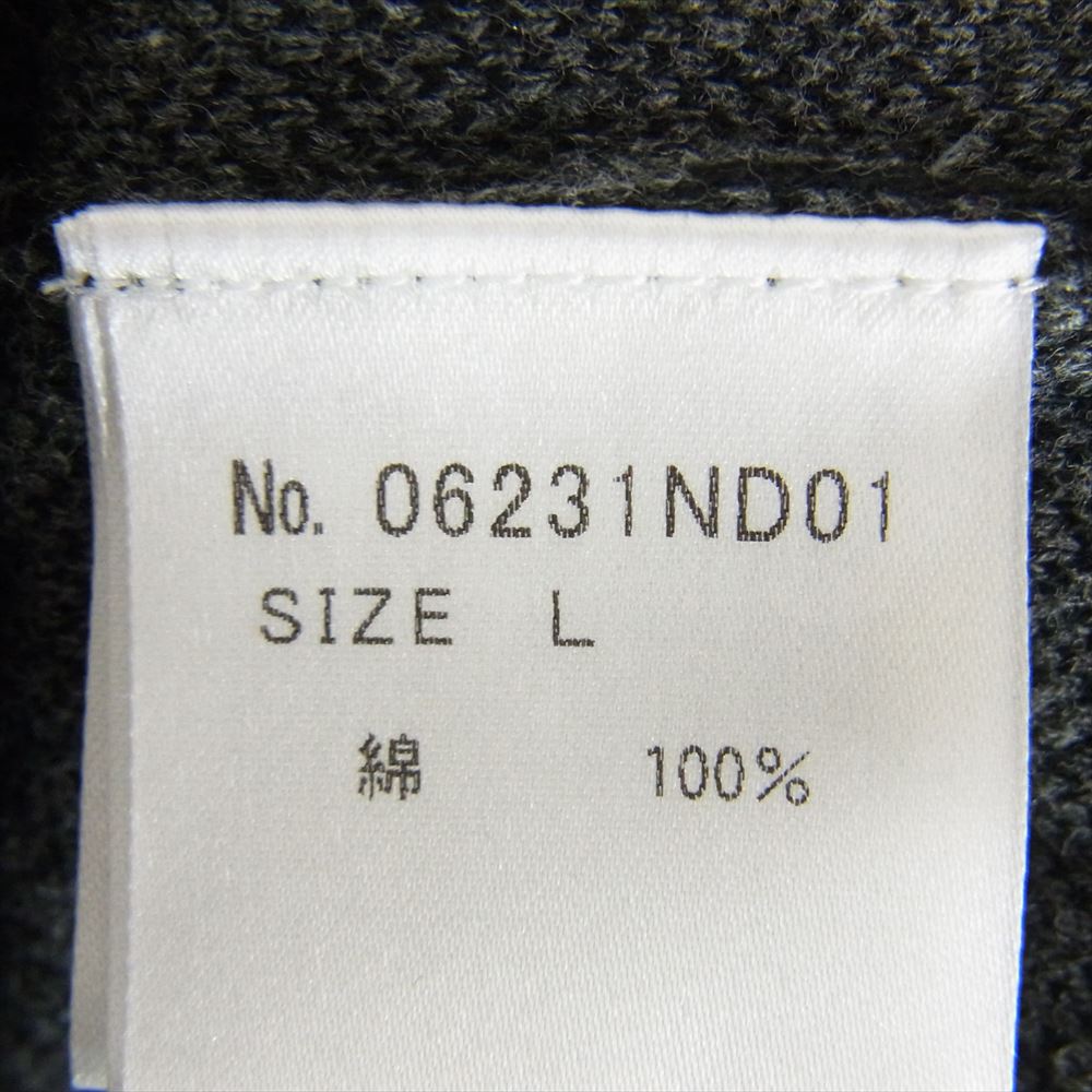 HYSTERIC GLAMOUR ヒステリックグラマー 06231ND01 THEE HYSTERIC XXX レオパード パターン コットン カーディガン グレー系 L【中古】