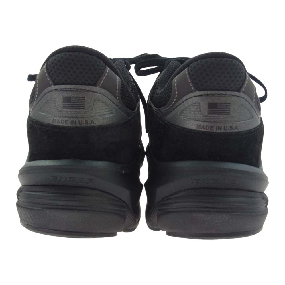 NEW BALANCE ニューバランス U990BB6 990V6 トリプルブラック スニーカー ブラック系 28.0cm【美品】【中古】
